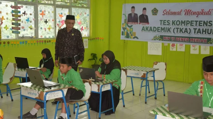 Kakankemenag BM Monitoring Pelaksanaan TKA