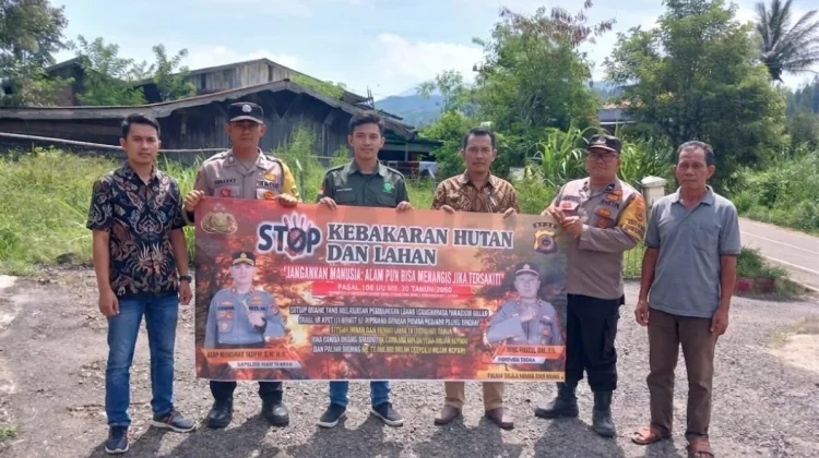 Polres Aceh Tengah Gencarkan Patroli dan Edukasi Cegah Karhutlah