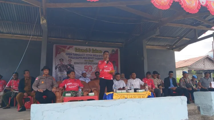 Polres Bener Meriah Gelar Turnamen Sepakbola U-17 dan U-40
