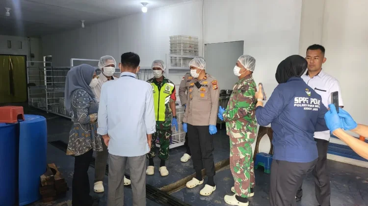 Muspika Bandar Monitoring Dapur SPPG