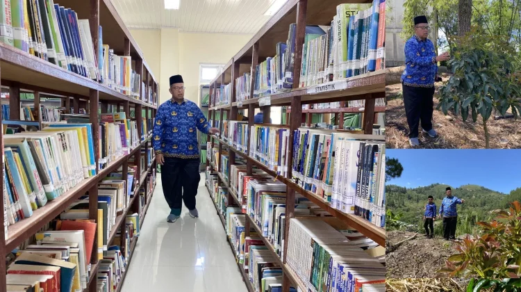 Rektor IAIN Takengon Tinjau Perpustakaan, Dukung Program Ekoteologi