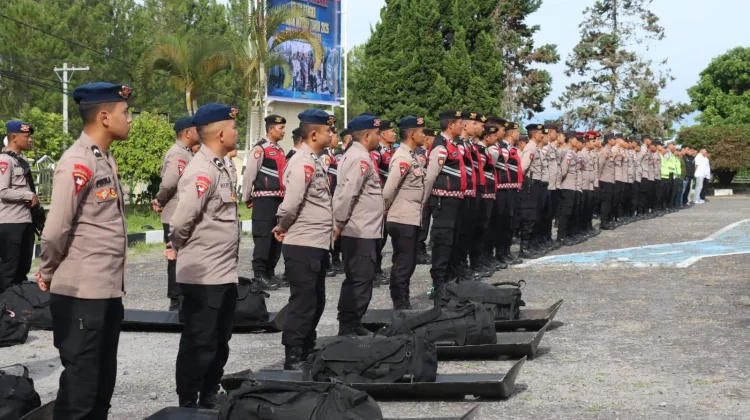 Polres Bener Meriah Gelar Apel Siaga May Day 2026