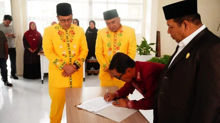 Salimsyah Jabat Plt Kadis Pendidikan Aceh Tengah