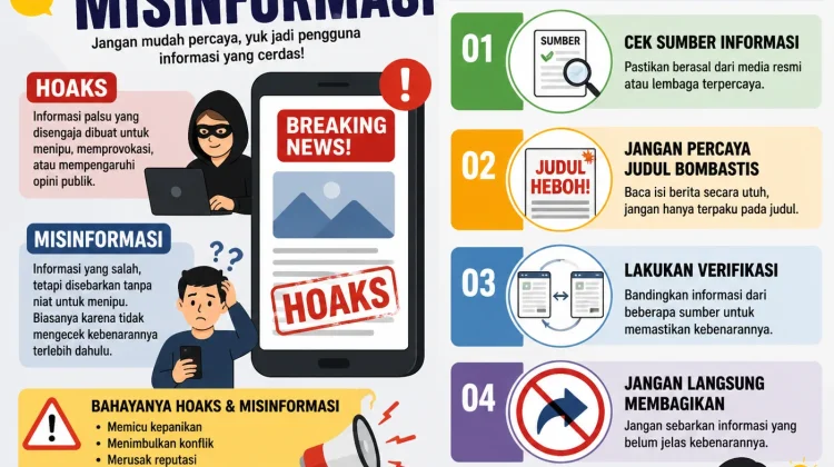 Cara Cegah Hoaks sejak Dini