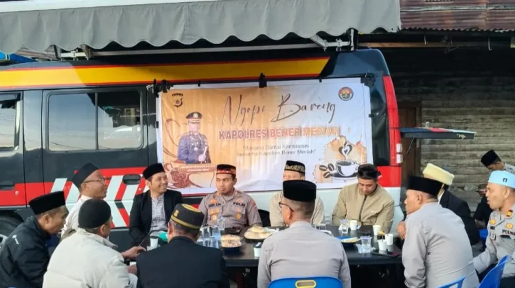 Polres Bener Meriah Gelar “Ngopi Bareng”, Perkuat Sinergi Kamtibmas