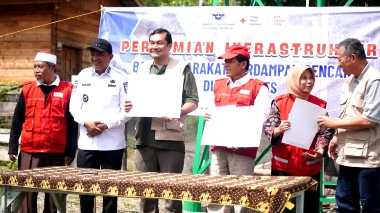 Sumur Bor Bantuan PMI Jakarta Utara dan JICT di Gayo Lues