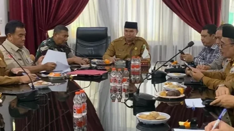 Aceh Tengah Bahas Status Tanggap Darurat Bencana