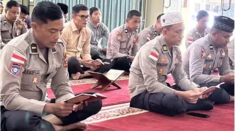 Polres Bener Meriah Perkuat Mental dan Spiritual Personil