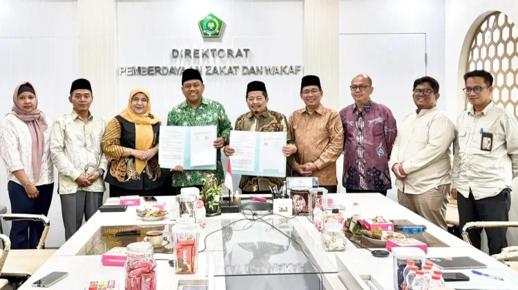 Salurkan Bantuan Rp6 Miliar ke BWI, Kemenag Minta Penguatan Program Berdampak
