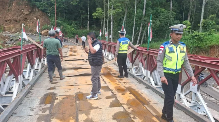 Satlantas Polres Bener Meriah Intensifkan Patroli di Titik Rawan Laka
