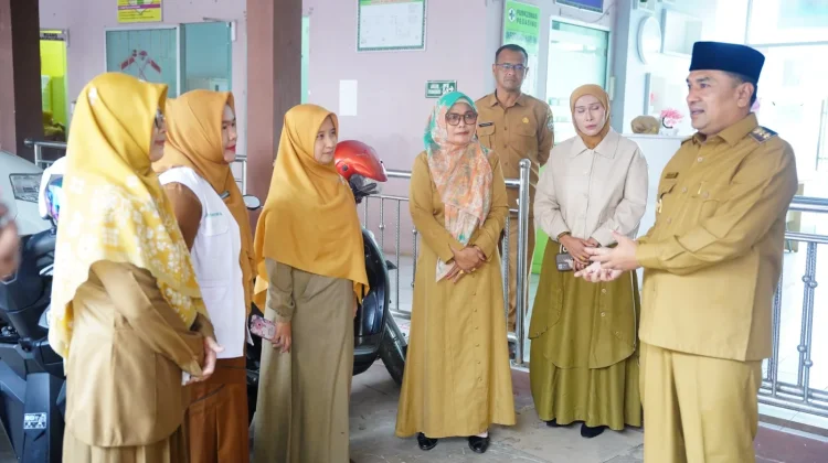 Wabup Muchsin Sidak Puskesmas Pegasing