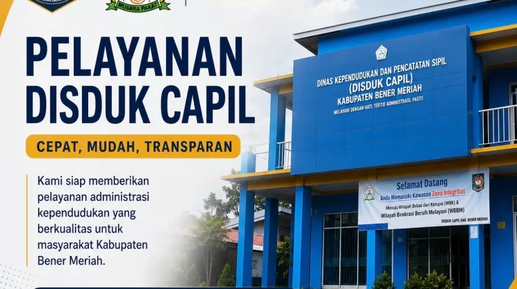 Libur Nasional dan Cuti Bersama, Disdukcapil Bener Meriah Tetap Buka Layanan