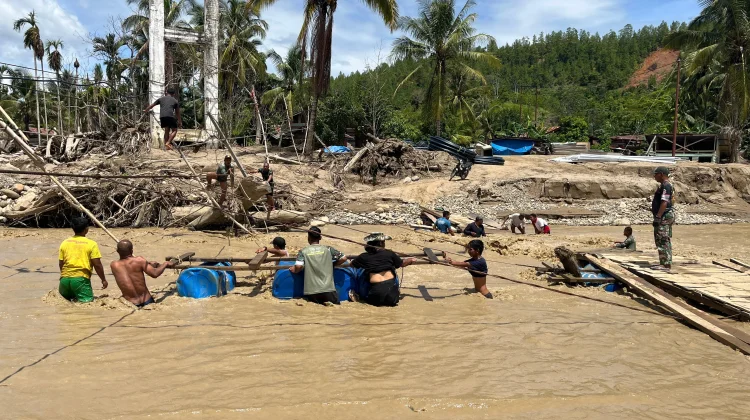 Warga Reje Payung Harapkan Uluran Tangan untuk Bangun Jembatan Apung