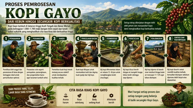 YAKG Ungkap Cerita yang Tak Terlihat dari Secangkir Kopi Gayo si “Emas Hitam”