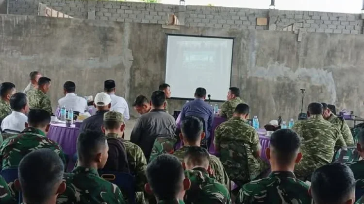 Dandim 0119/BM Ikuti Zoom Meeting Peresmian 1.061 Koperasi Merah Putih