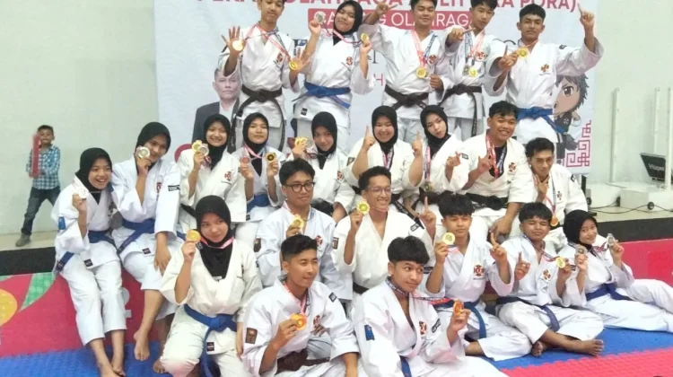 Aceh Tengah Juara Umum Pra PORA Shorinji Kempo 2026