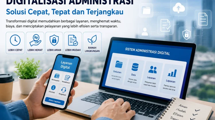 Digitalisasi Administrasi Jadi Solusi Cepat dan Terjangkau di Era Modern