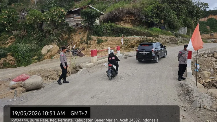 Polsek Permata Intensifkan Patroli Pasca Banjir dan Longsor