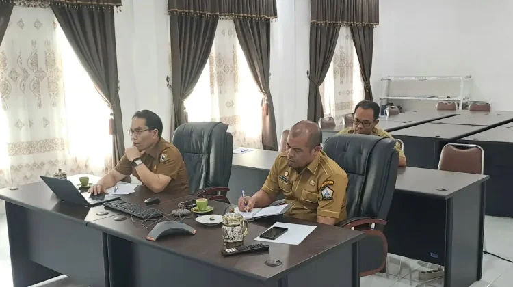 Pemkab Bener Meriah Ikuti aRakor Penyelesaian TKD dan Bantuan Keuangan