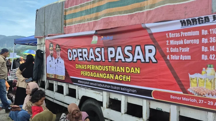 Jadwal dan Lokasi Pasar Murah Disdag Bener Meriah