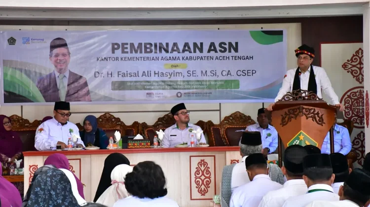 Staf Ahli Menteri Agama Puji Inovasi Kemenag Aceh Tengah