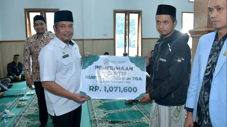 Guru TPA di Bener Meriah Terima Insentif dari Pemda