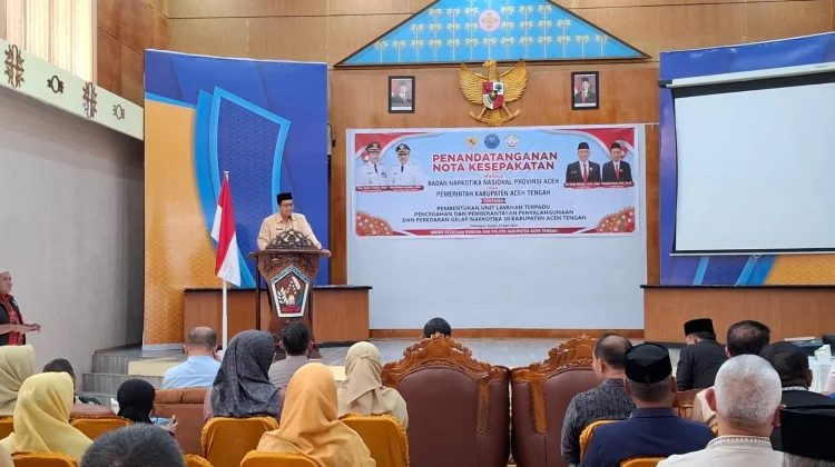 Aceh tengah Serius Bentuk BNNK untuk Cegah Peredaran Narkoba