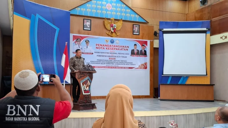 Pembentukan BNNK Aceh tengah Jadi Wujud Kehadiran Negara Lawan Narkoba
