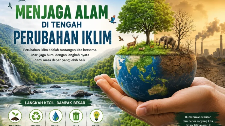 Menjaga Alam di tengah Perubahan Iklim