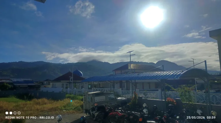 BMKG: Cuaca Wilayah Tengah Aceh Berawan dan Berpotensi Hujan Ringan