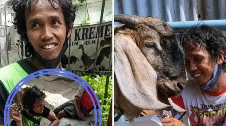 Nabung Uang Receh Demi Kurban, Kisah Mas Arif Menginspirasi Banyak Orang