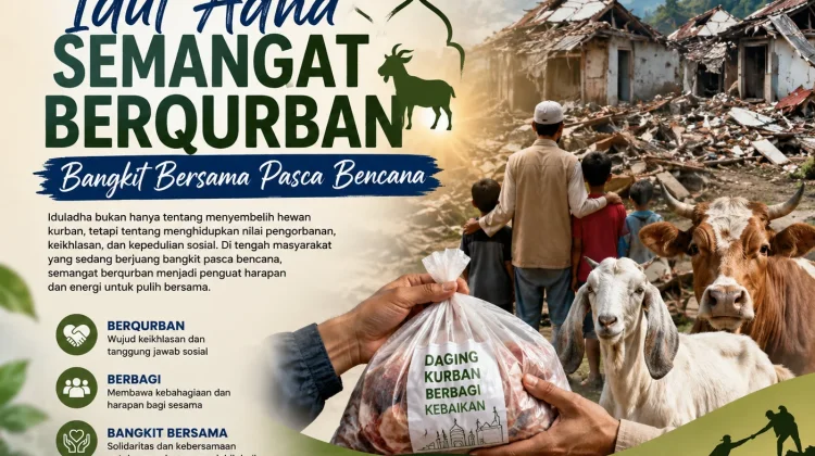 Idul Adha dan Semangat Bangkit Pasca Bencana