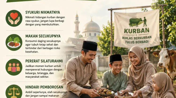 Nikmati Kurban tanpa Berlebihan