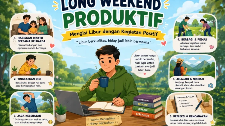 Long Weekend Produktif: Mengisi Libur dengan Kegiatan Positif