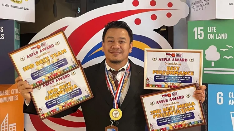 Putra Gayo Raih Penghargaan dan Hadiah Umrah di ASEAN SDGs Future Leaders
