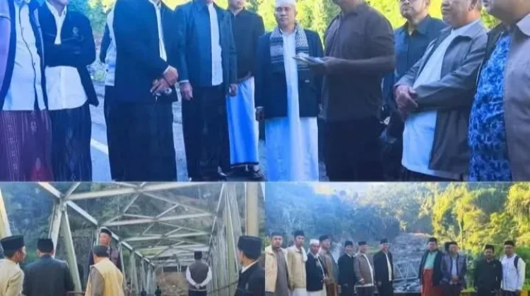 Jamaah Masjid Ruhama Donasikan Rp17,5 Juta untuk Perbaikan Jalan Enang-Enang