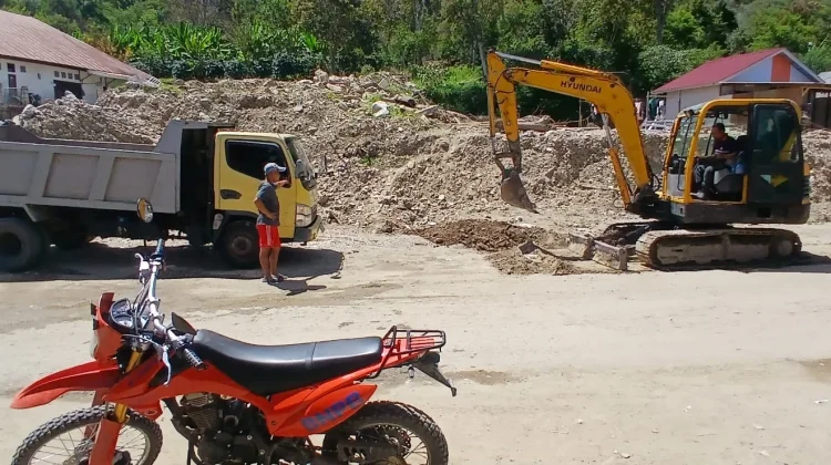 Bantuan Alat Berat Kemendagri Mulai Beroperasi di Aceh Tengah