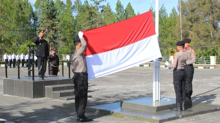 Polres Bener Meriah Gelar Upacara Peringatan Hari Lahir Pancasila