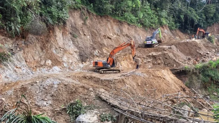 Jembatan Kanis Dikerjakan, Akses Akan Ditutup Total Selama Dua Pekan