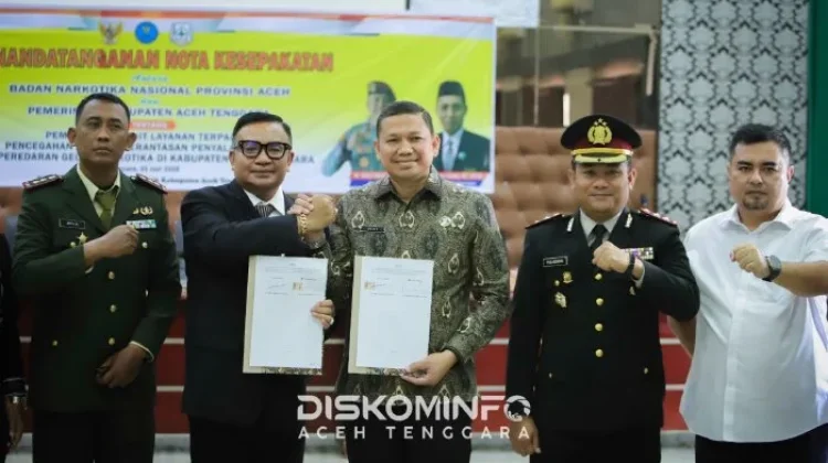 Pemkab Agara Serahkan 2 Hektar Lahan untuk Pembangunan BNNK