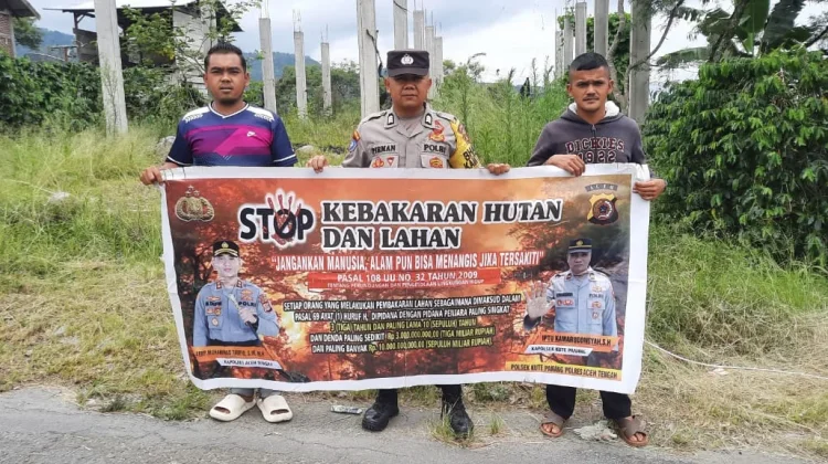 Polres Aceh Tengah Konsisten Gencarkan Patroli Karhutlah