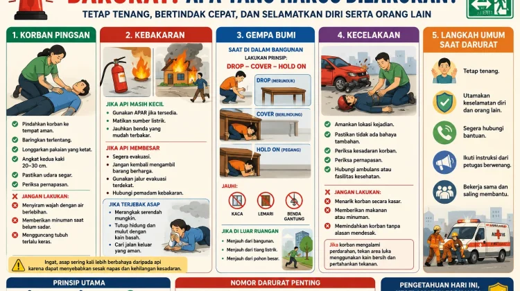 Pengetahuan Dasar yang Dapat Dilakukan dalam Keadaan Darurat