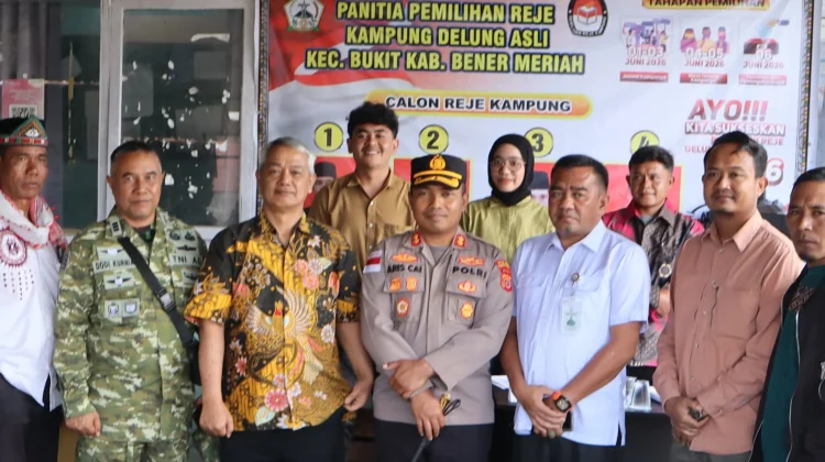 Forkopimda Bener Meriah Tinjau Langsung TPS Pemilihan Reje Kampung