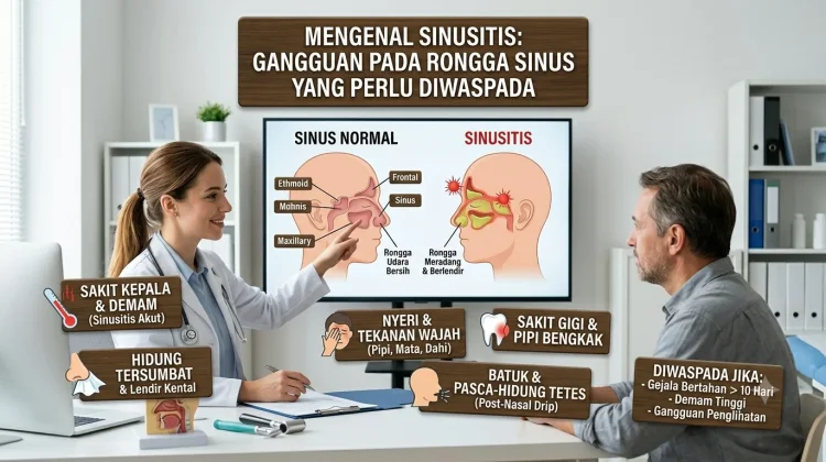 Mengenal Sinusitis: Gangguan pada Rongga Sinus yang Perlu Diwaspadai