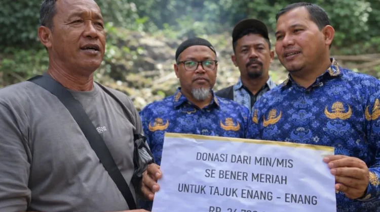 Sekolah Islam Bener Meriah Dukung Percepatan Jalan Enang-Enang