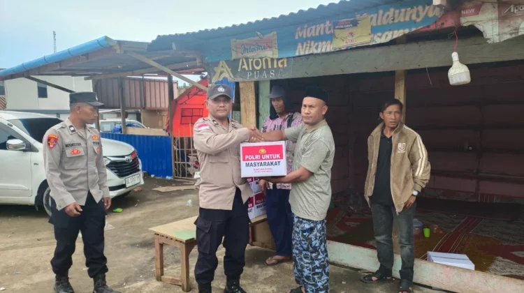 Polres Bener Meriah Salurkan Bantuan Sosial untuk Korban Kebakaran di Seni Antara