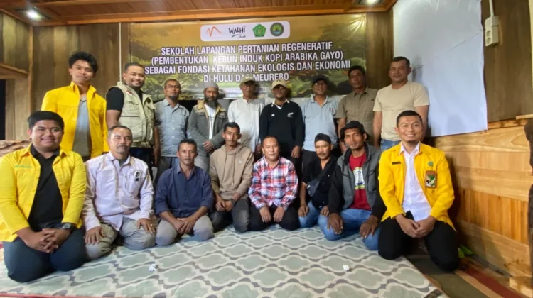 LIPGA dan KTH GFNP Siapkan Kebun Induk Kopi 30 Hektare