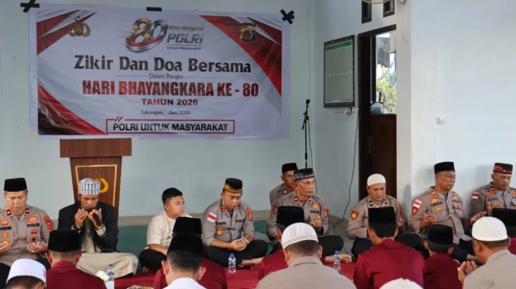 Polres Aceh Tengah Gelar Dzikir dan Santunan Anak Yatim