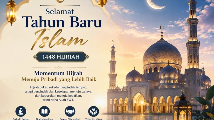 Menyambut Tahun Baru Islam 1448 H: Momentum Hijrah menuju Pribadi yang Lebih Baik