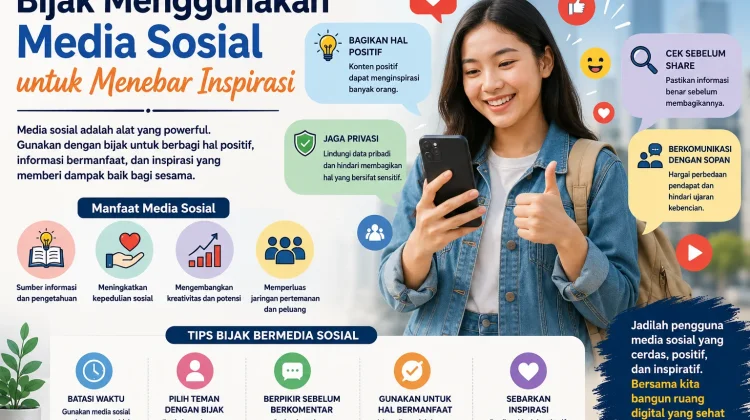 Bijak Menggunakan Media Sosial untuk Menebar Inspirasi